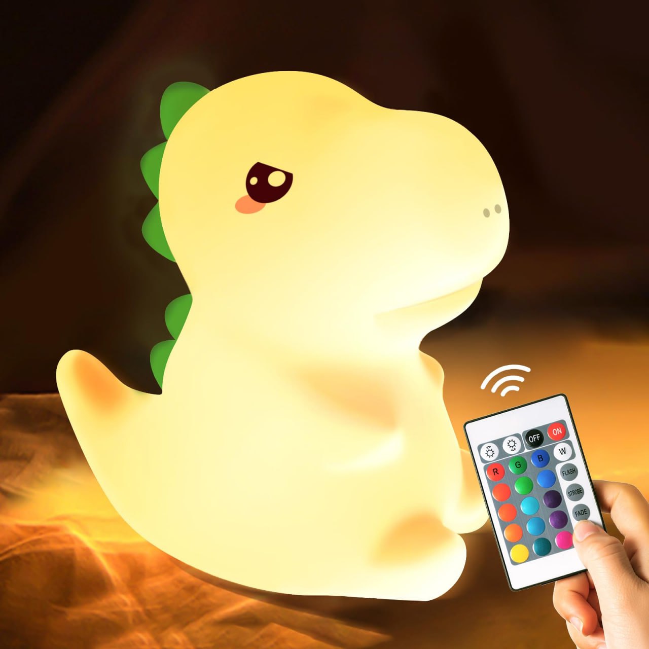 Cute Dino Night Light